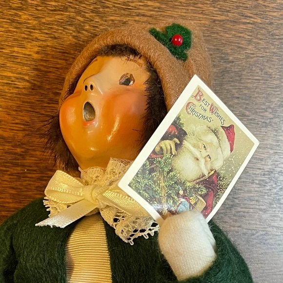Buyers Choice Ltd. 1995 The Carolers - Boy With Christmas Card - Picture 3 of 8